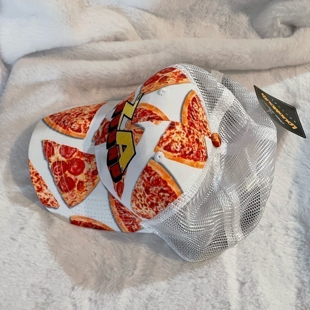nwt the za squad pizza trucker hat - Picture 2 of 3
